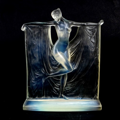 1925 René Lalique - Statuette "Suzanne" - Verrerie, Cristallerie Style Art Déco