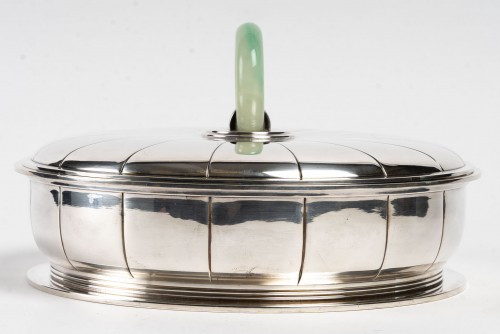 Art Déco - 1925 Jean Puiforcat - Tureen Box in Sterling