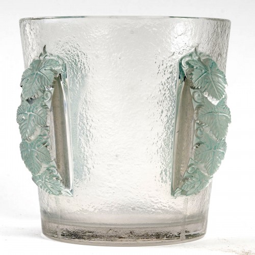 1938 René Lalique - Seau à champagne vase Epernay - Verrerie, Cristallerie Style Art Déco