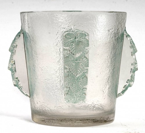 Art Déco - 1938 René Lalique - Seau à champagne vase Epernay