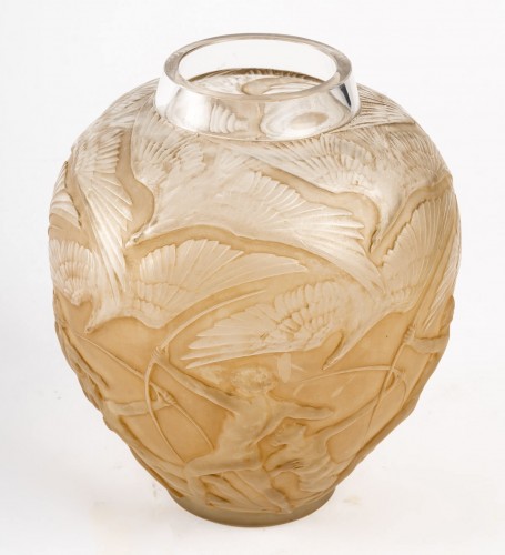 Verrerie, Cristallerie  - 1921 René Lalique - Vase Archers