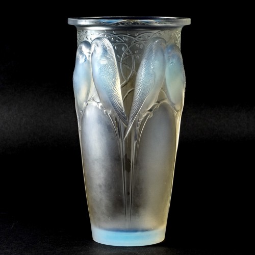 20th century - 1924 René Lalique - Vase Ceylan