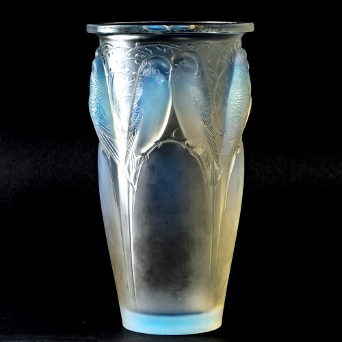 1924 René Lalique - Vase Ceylan - Art Déco