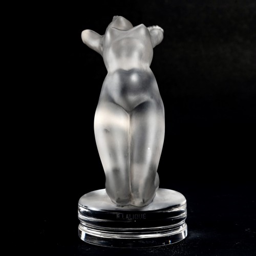 1931 René Lalique - &quot;Chrysis&quot; Car Mascot  - Glass & Crystal Style Art Déco