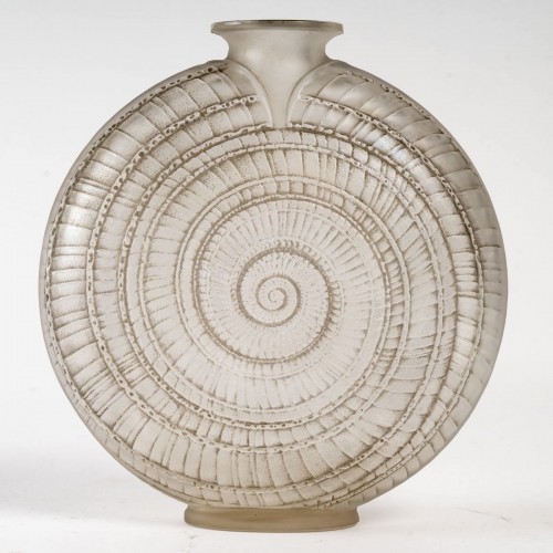 1920 René Lalique - Vase "Escargot" - Art Déco