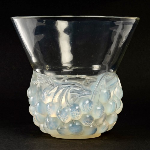 1930 René Lalique - Vase Cerises - Art Déco