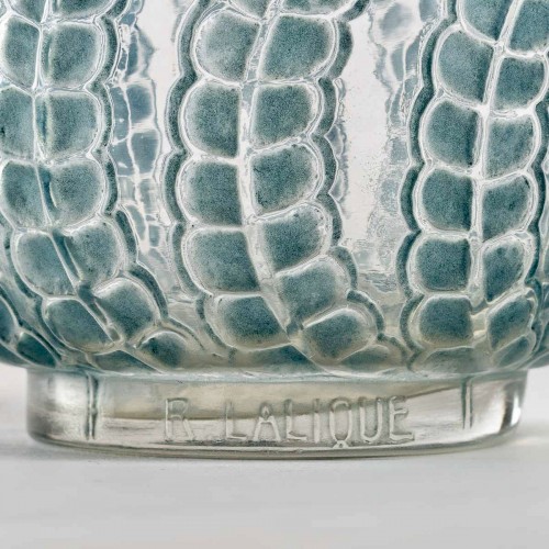 Glass & Crystal  - 1921 René Lalique - Vase Meduse In Clear