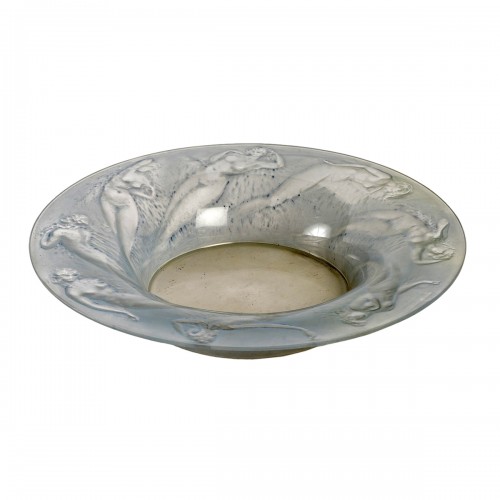 1920 René Lalique - Bowl Plate Sirenes