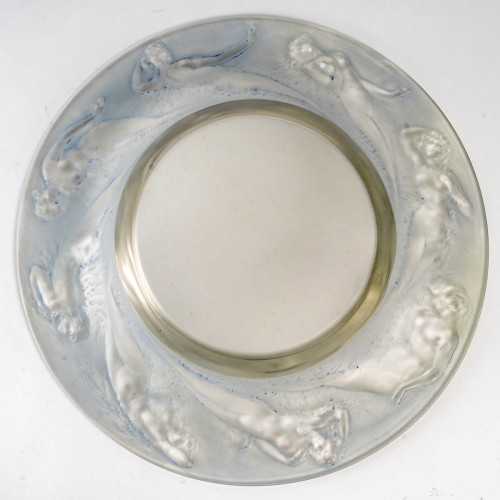 1920 René Lalique - Bowl Plate Sirenes - 