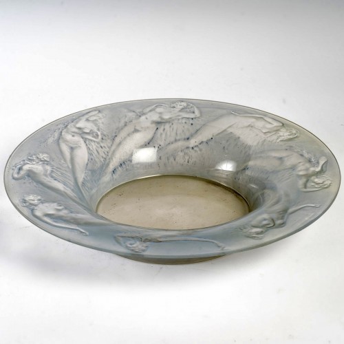 Art Déco - 1920 René Lalique - Bowl Plate Sirenes