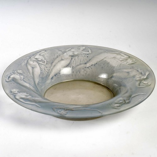 Art Déco - 1920 René Lalique - Coupe Plat Sirènes