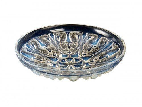 1930 René Lalique - Coupe Plat Anges