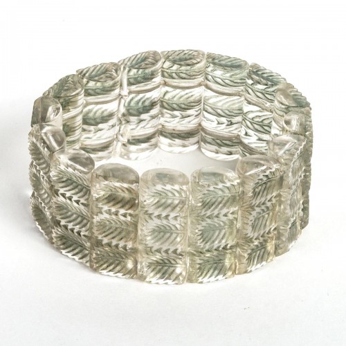 1928 René Lalique - Bracelet Palmettes - 