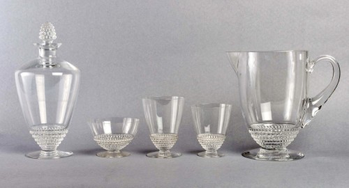 Antiquités - 1930 René Lalique - Service Nippon 32 Pièces