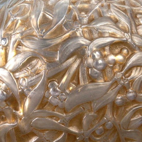 Verrerie, Cristallerie  - 1920 René Lalique - Vase Gui