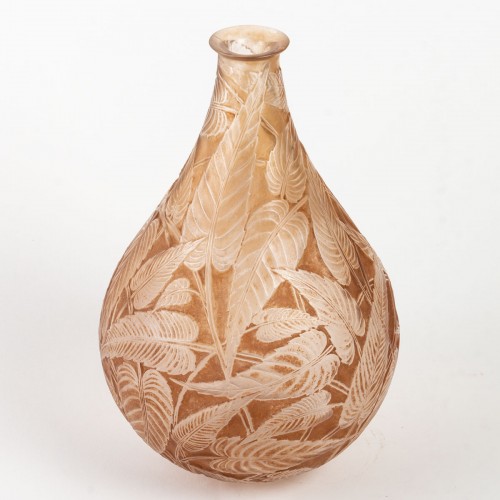 Verrerie, Cristallerie  - 1923 René Lalique - Vase Sauges