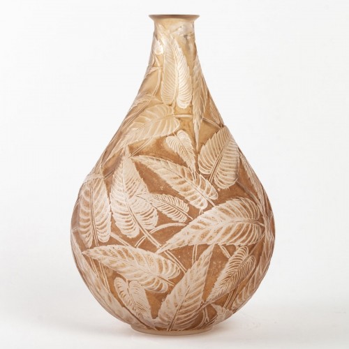 Art Déco - 1923 René Lalique - Vase Sauges