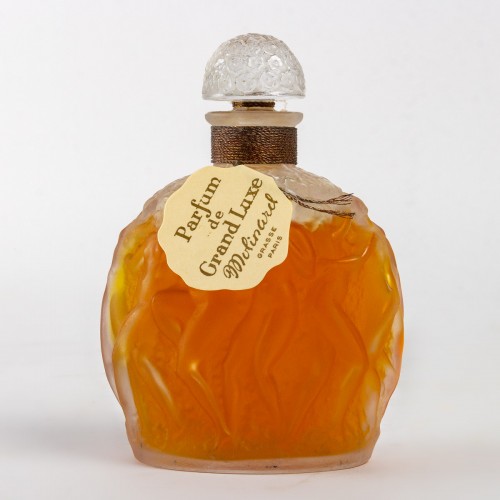 1937 René Lalique - Perfume Bottle Calendal For Molinard - Art Déco