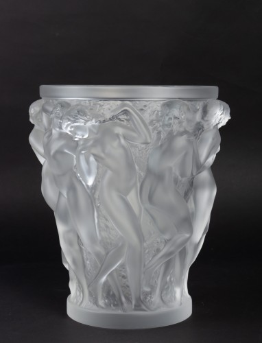 Lalique France - Vase Bacchantes - Art Déco