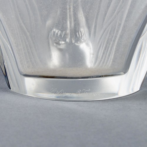 Glass & Crystal  - 1989 Marie Claude Lalique - Vase Eroica