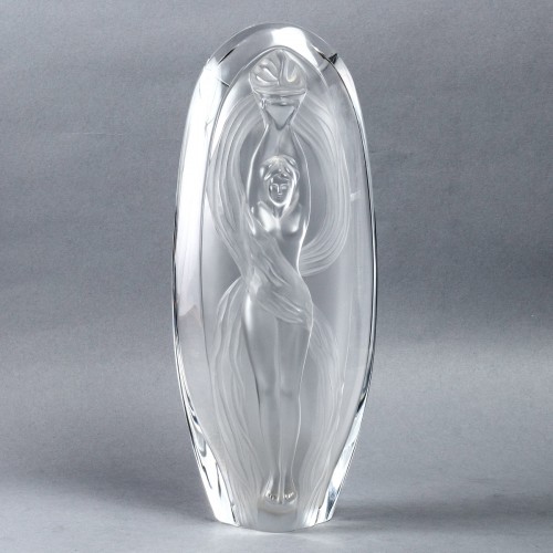 1989 Marie Claude Lalique - Vase Eroica - BG Arts