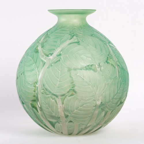 1929 René Lalique - Vase Milan - BG Arts