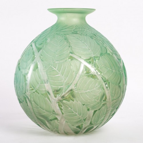 1929 René Lalique - Vase Milan - Art Déco