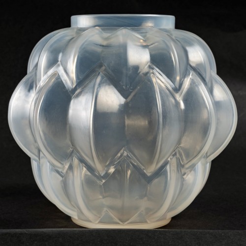 1927 René Lalique - Vase Nivernais - Art Déco