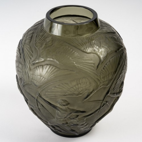 1921 René Lalique - Vase Archers - BG Arts