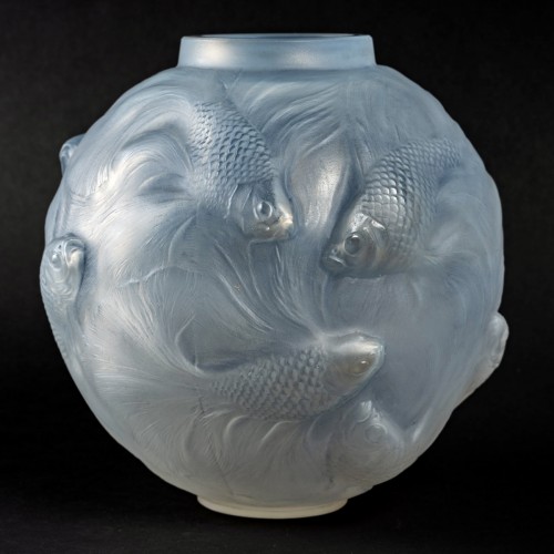 1924 René Lalique - Vase Formose - Verrerie, Cristallerie Style Art Déco