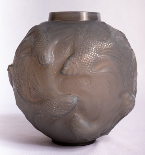 1924 René Lalique - Vase Formose - Verrerie, Cristallerie Style Art Déco