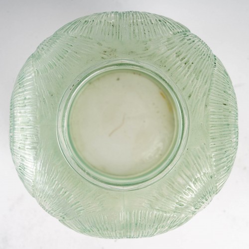 1920 René Lalique - Vase Coquilles - Verrerie, Cristallerie Style Art Déco