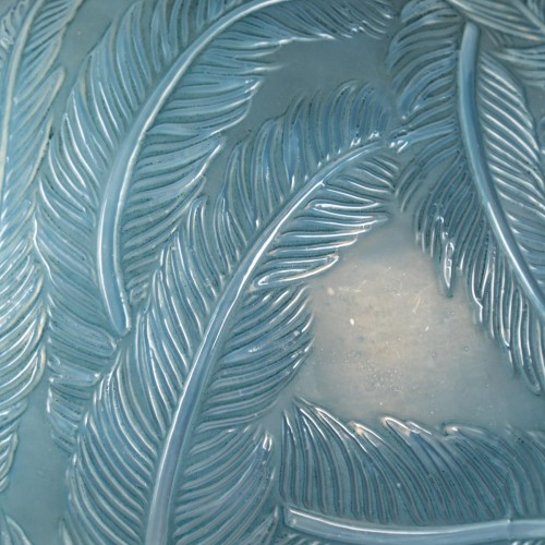 XXe siècle - 1920 René Lalique - Vase Plumes