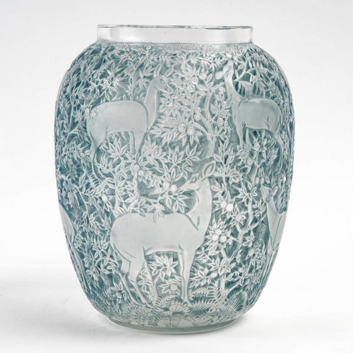 Art Déco - 1931 René Lalique - Vase Biches