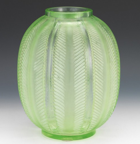 Art Déco - 1932 René Lalique - Vase Biskra