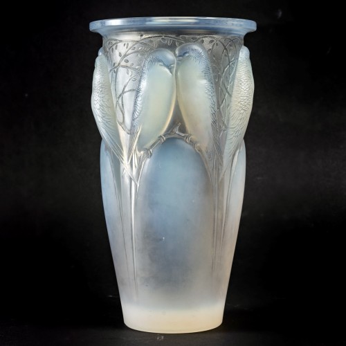 1924 Rene Lalique - Vase Ceylan - Art Déco