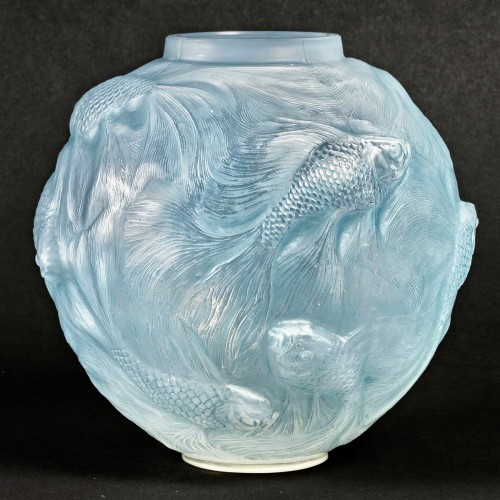 1924 René Lalique - Vase Formose - Verrerie, Cristallerie Style Art Déco