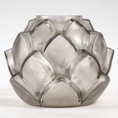 Verrerie, Cristallerie  - 1927 René Lalique - Vase Armorique