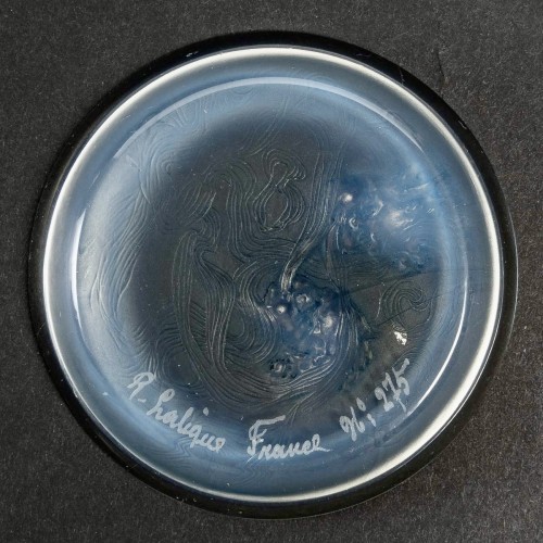 1913 René Lalique - Ashtray Deux Zephyrs - 