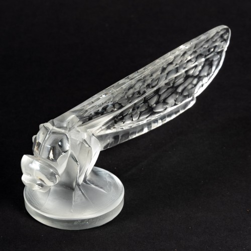 Art Déco - 1928 René Lalique - Car Mascot Hood Ornament Petite Libellule