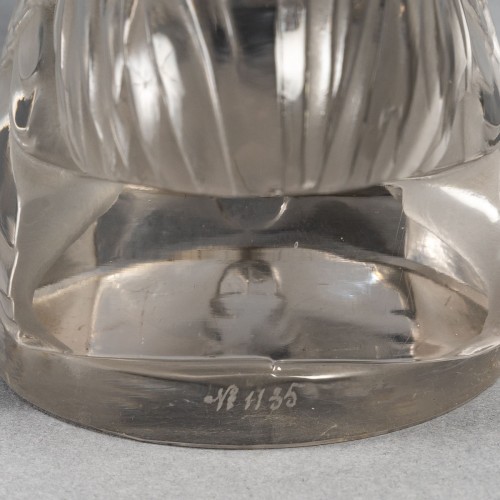 1928 René Lalique - Car Mascot Hood Ornament Coq Nain - Glass & Crystal Style Art Déco