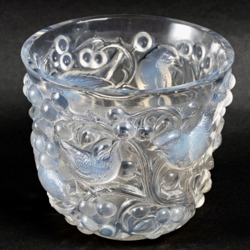 1921 René Lalique - Vase Avallon - BG Arts