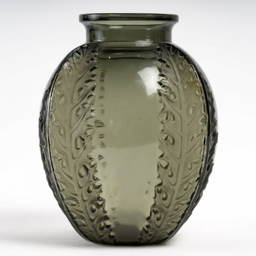 1922 René Lalique - Vase Chardons - BG Arts