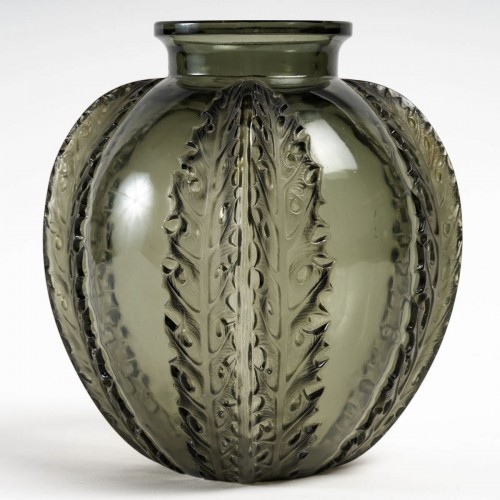1922 René Lalique - Vase Chardons - Art Déco