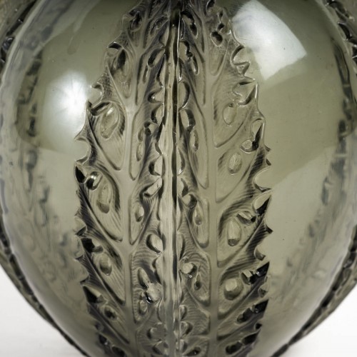 Art Déco - 1922 René Lalique - Vase Chardons