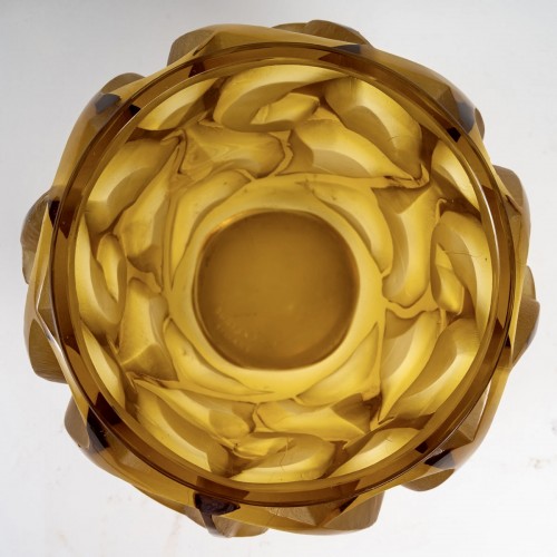 XXe siècle - 1926 René Lalique - Vase Tourbillons