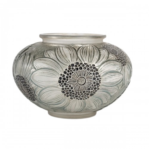 1923 René Lalique - Vase Dahlias