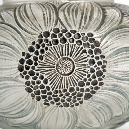 Verrerie, Cristallerie  - 1923 René Lalique - Vase Dahlias