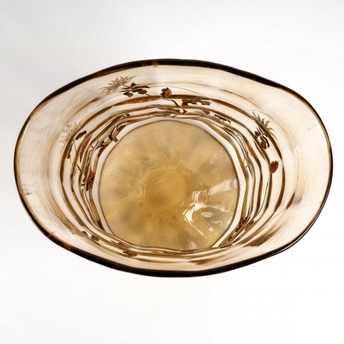 Antiquités - Emile Gallé - Vase Cristallerie