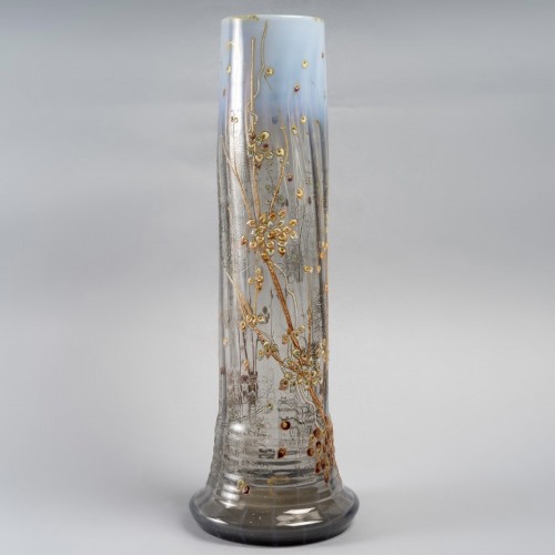 Emile Gallé - Vase Cristallerie - BG Arts